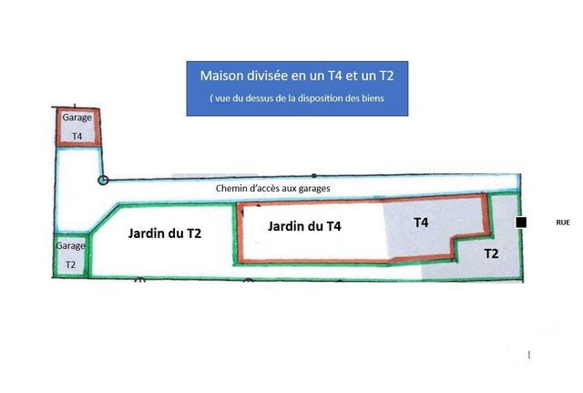 Appartement F2 bis à vendre - 3 pièces - 57.2 m2 - BEGLES - 33 - AQUITAINE - Century 21 A.M.L.