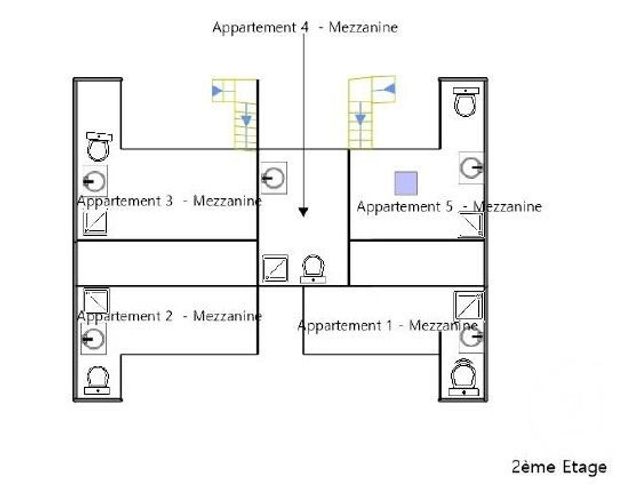 Appartement Studette à vendre - 5 pièces - 58.0 m2 - BEGLES - 33 - AQUITAINE - Century 21 A.M.L.