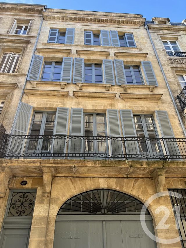 Appartement T3 à louer - 3 pièces - 66.5 m2 - BORDEAUX - 33 - AQUITAINE - Century 21 A.M.L.